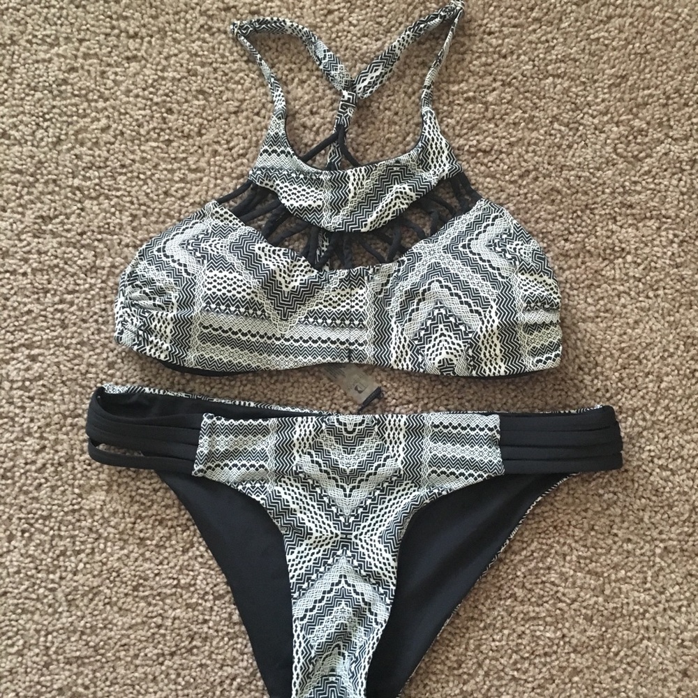 High neck bikini size XS
